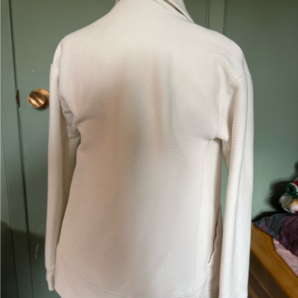 White Draped Cardigan - Picture 4 of 6